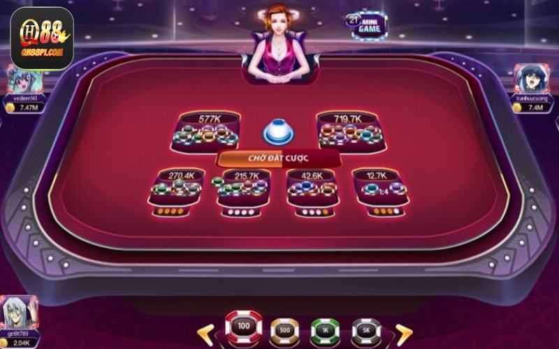 Trải nghiệm tựa game Xóc đĩa tuyệt vời tại nhà cái QH88