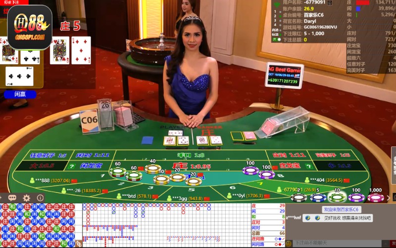 Baccarat Qh88 có quy tắc chơi thú vị