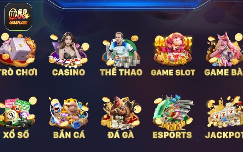 QH88 đã nhanh chóng trở thành sân chơi giải trí hàng đầu