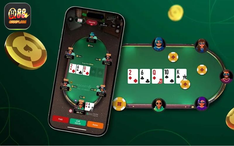 Game Poker QH88 được rất nhiều hội viên ưa chuộng 