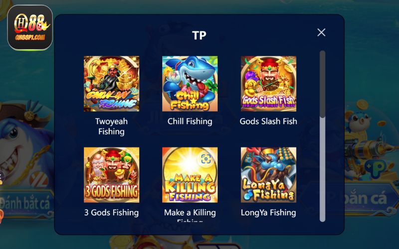 Giới thiệu những siêu phẩm có mặt tại sảnh bắn cá QH88