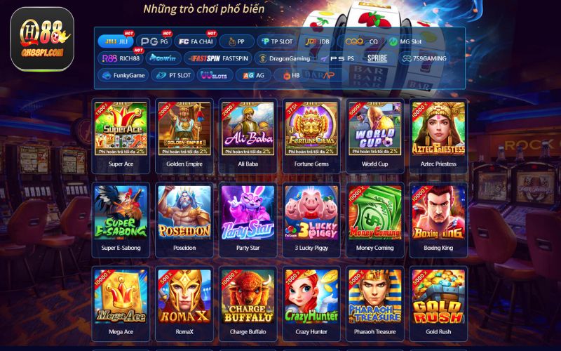 Mang đến cho hội viên kho quay xèng cực kỳ chất lượng