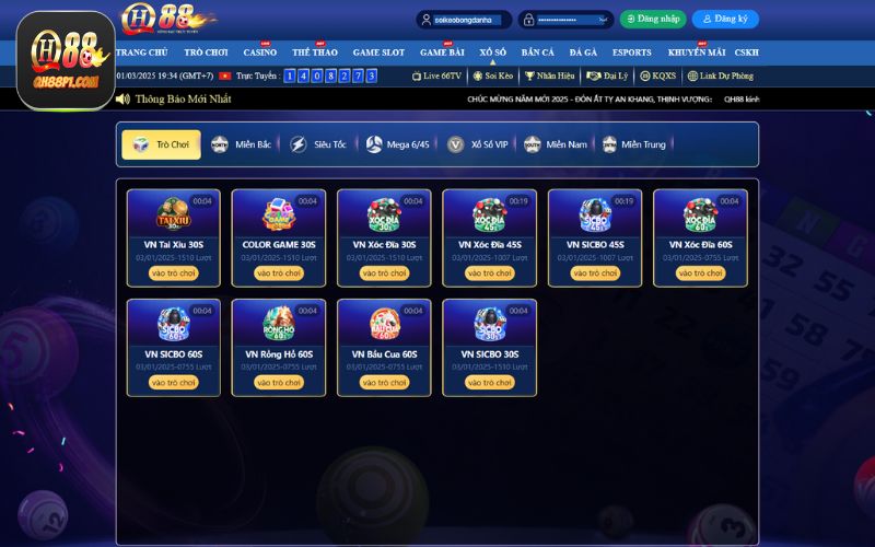 Những lợi thế mạnh của sân chơi xổ số QH88