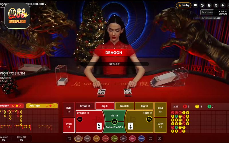 Rồng Hổ được nhiều người yêu thích vì có luật chơi rất đơn giản