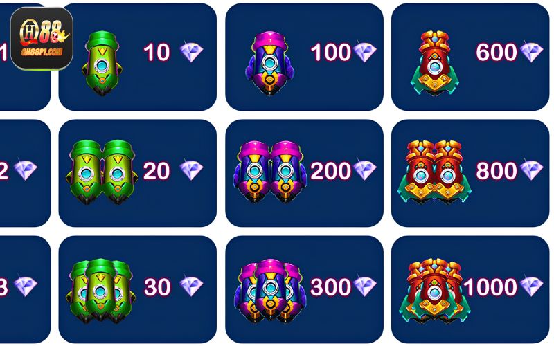 Trò chơi mang đến cho bạn một kho vũ khí hỗ trợ độc đáo